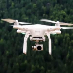 US drone shot