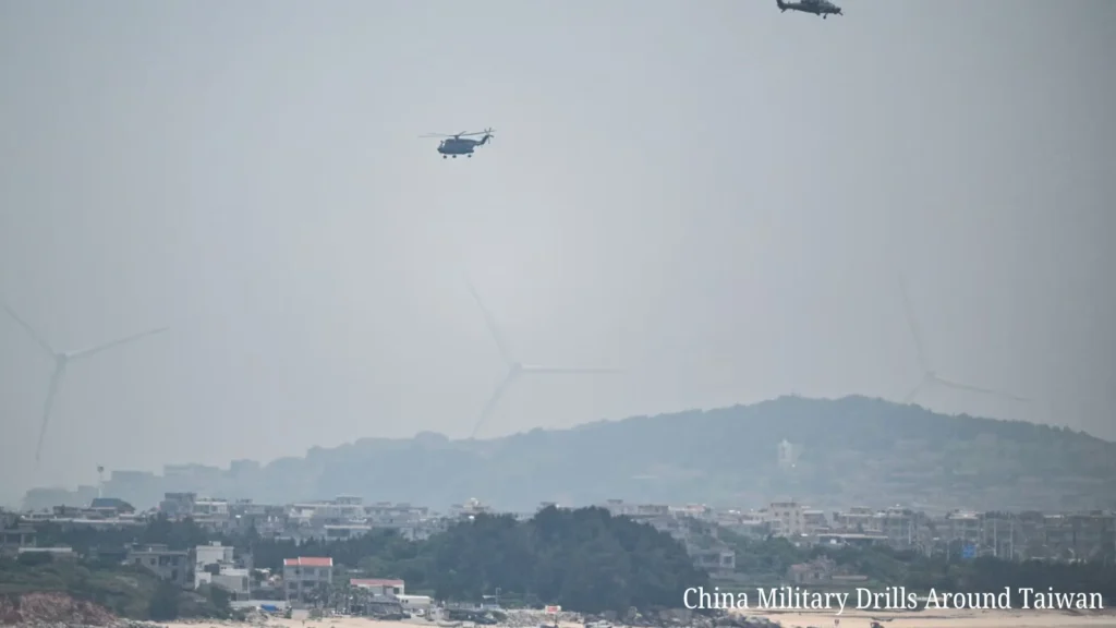 China Military Drills Around Taiwan