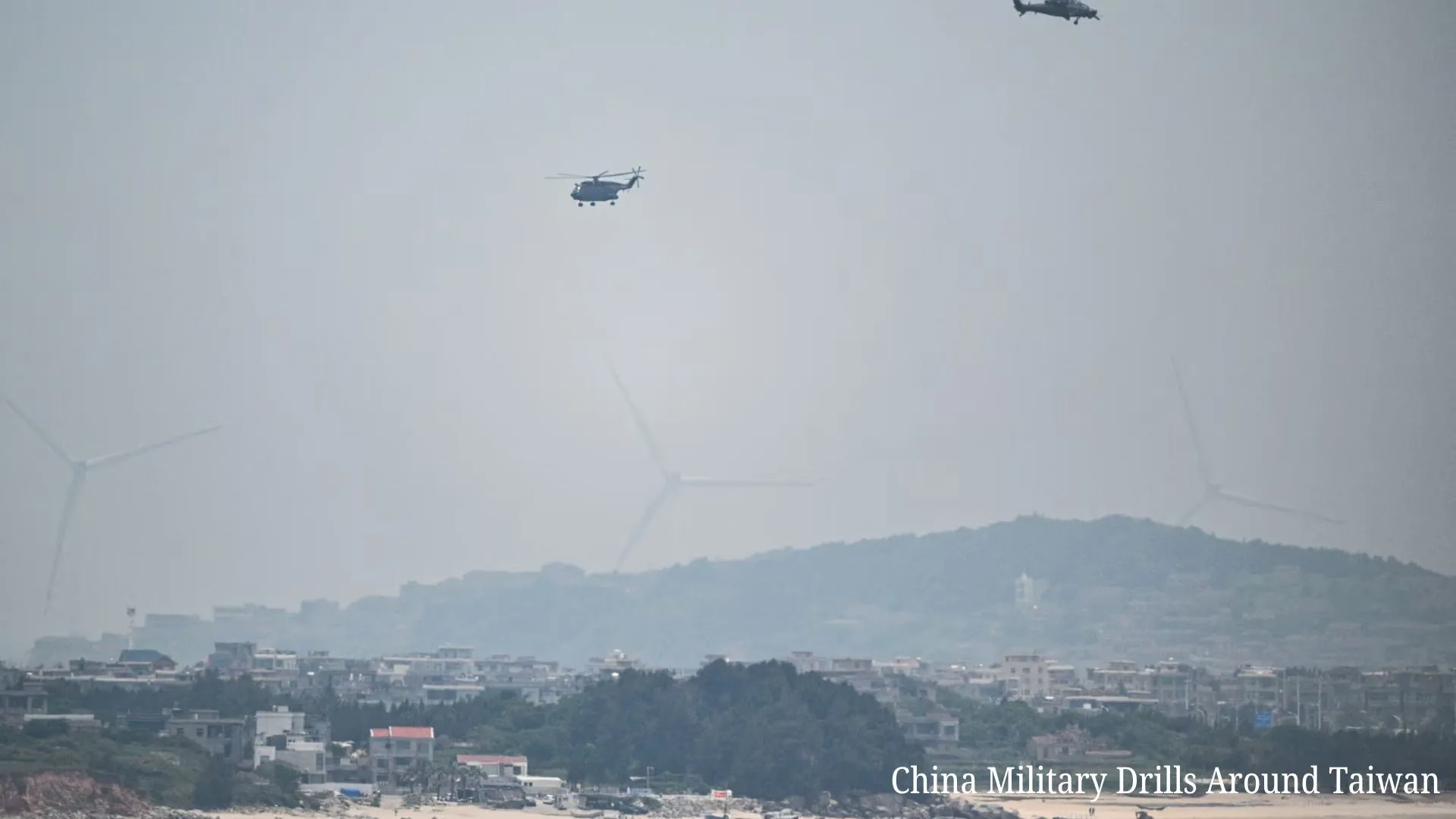 China Military Drills Around Taiwan