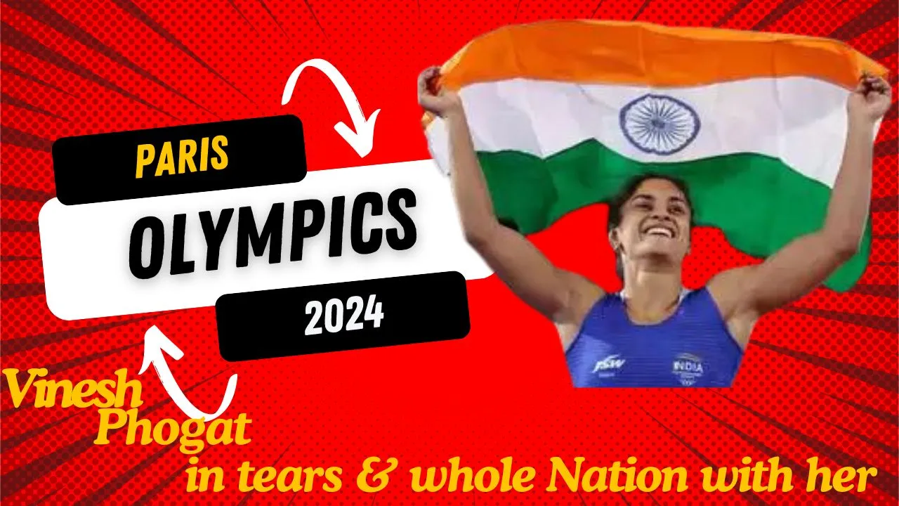 Vinesh Phogat in tears