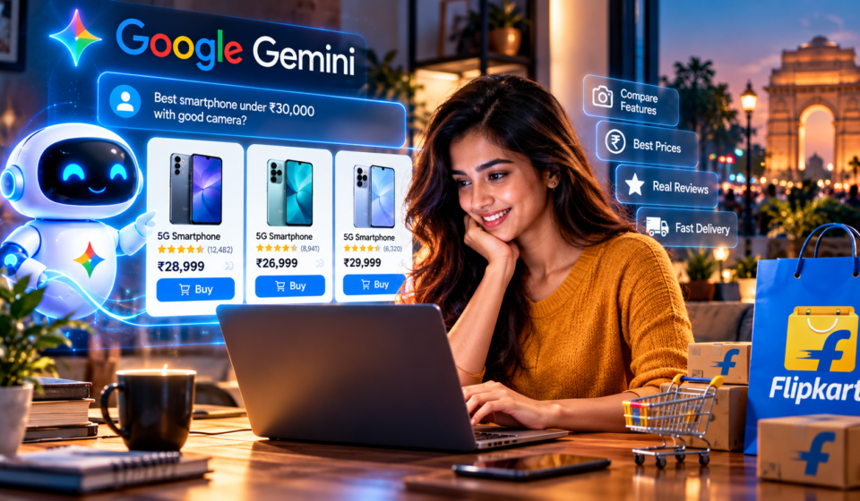 Google Gemini Flipkart Buy button
