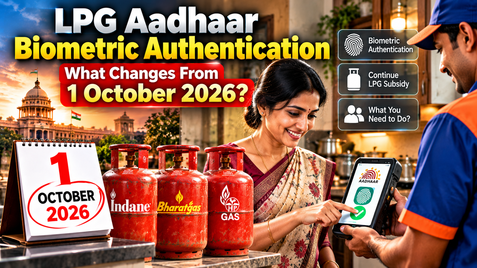 LPG Aadhaar Authentication