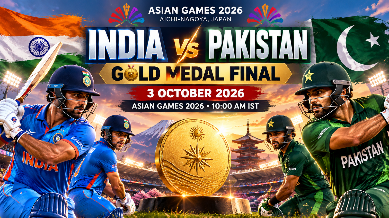 Gold Medal Clash – Asian Games 2026