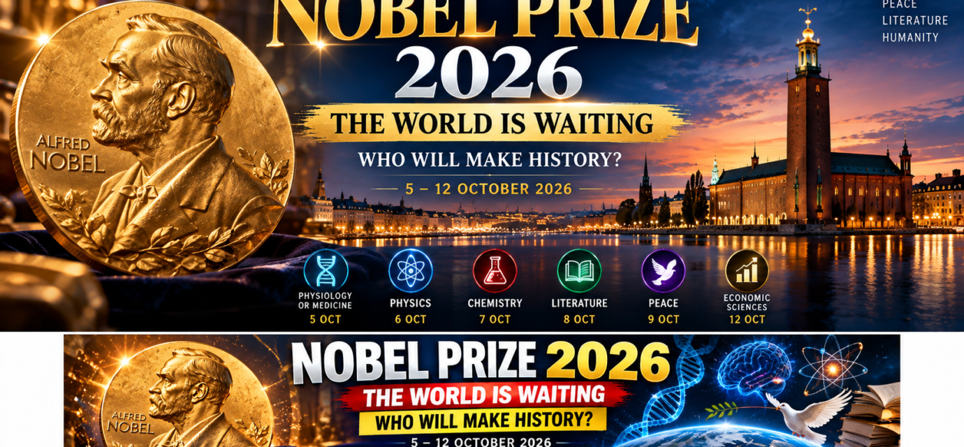 NOBEL PRIZE 2026 THE WORLD IS WAITING