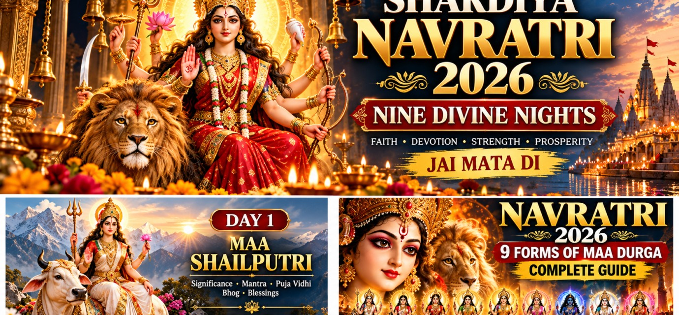 Shardiya Navratri 2026 guide to the nine forms of Maa Durga