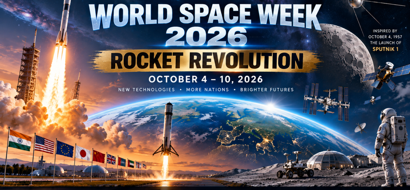WORLD SPACE WEEK 2026 — ROCKET REVOLUTION